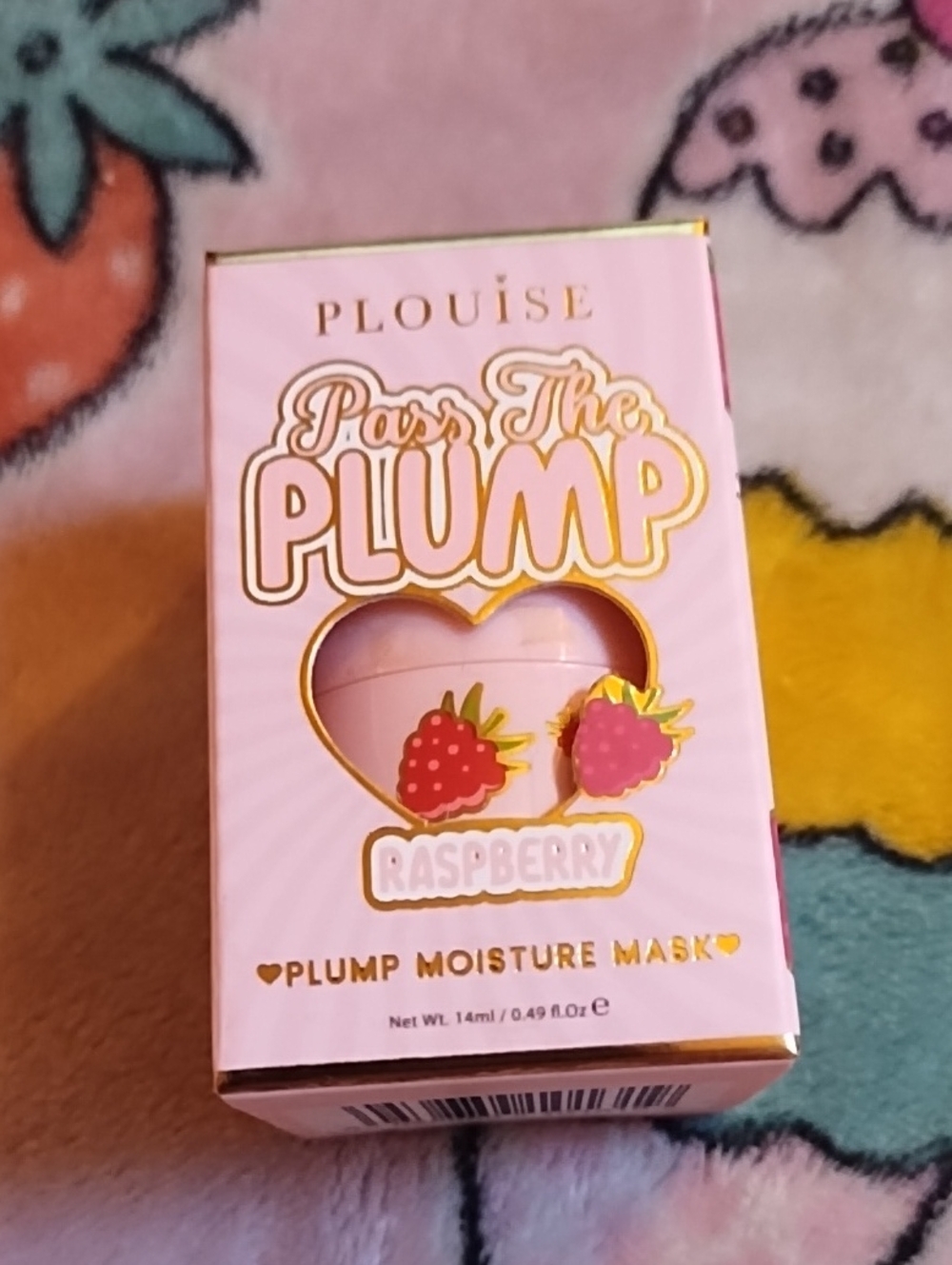 Plouise Pass The Plump Raspberry Plump Moisture Mask - Pink